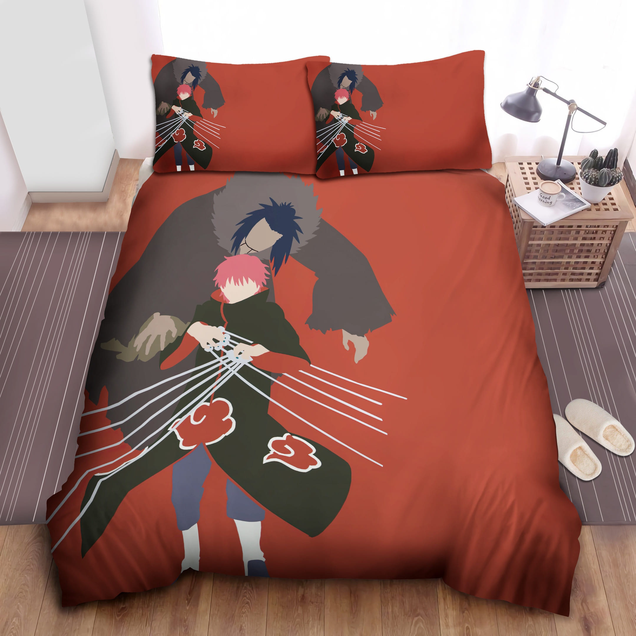 Sasori Of The Red Sand Bedding Sets Duvet Cover Flatsheet Gift For Wife Husband Besties