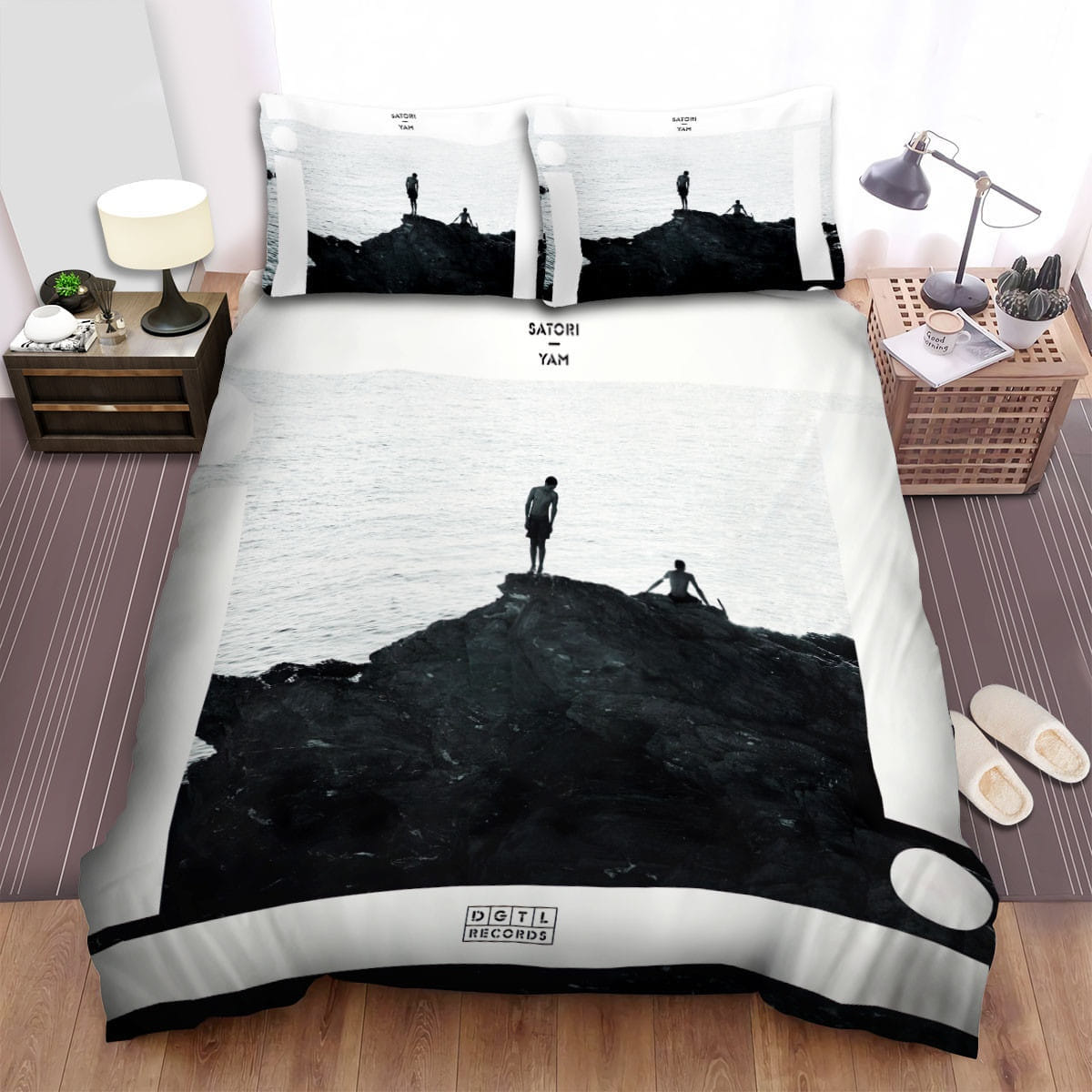 Satori Album Cover Yam Decorative Bedding Sets with Duvet Cover Flatsheet Pillowcases