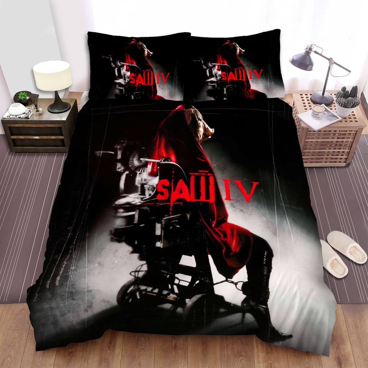 Saw Iv Movie Poster Bedding Sets Duvet Cover Flatsheet Pillowcases For Every Bedroom