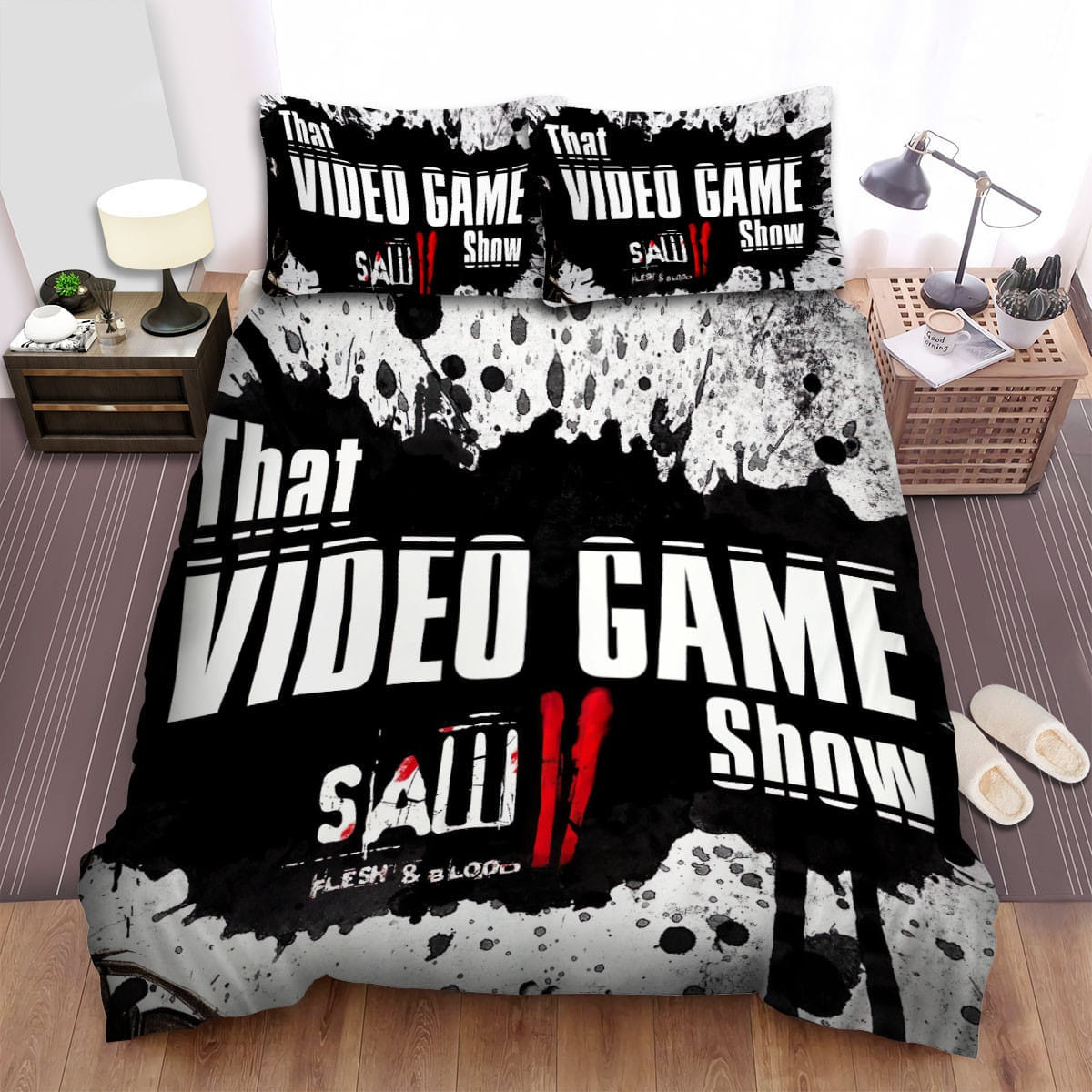 Saw Ii Movie Poster Bedding Sets Duvet Cover Flatsheet Pillowcase