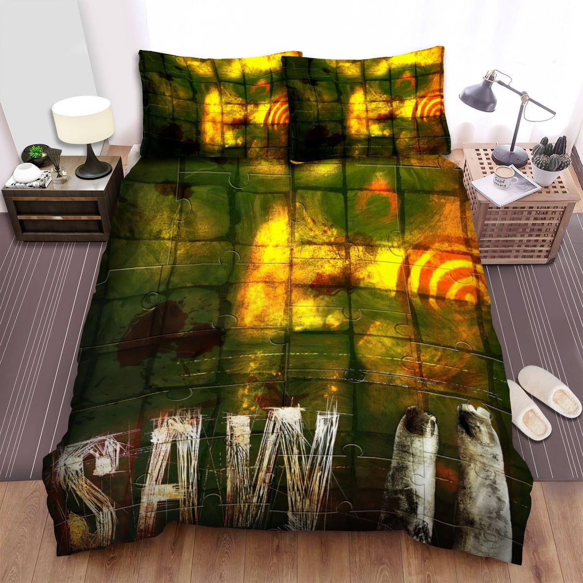Saw Ii Movie Poster Bedding Sets Duvet Cover Flatsheet Pillowcases For Every Bedroom