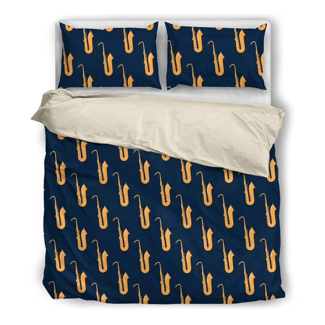 Saxophone Bedding Sets Duvet Cover Flatsheet Pillowcases For Every Bedroom