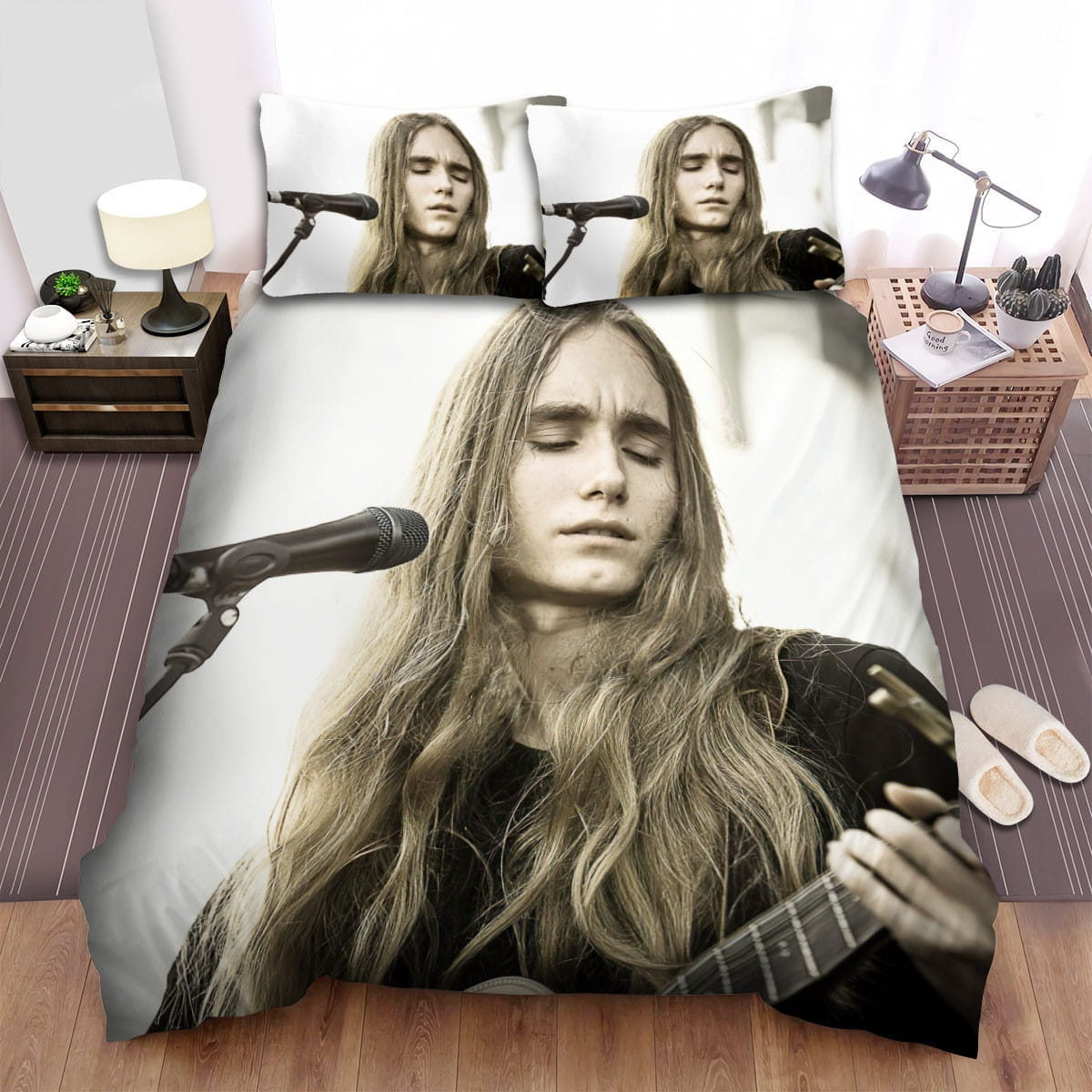 Sawyer Fredericks On Stage Bedding Sets Duvet Cover Flatsheet Gift For Wife Husband Besties