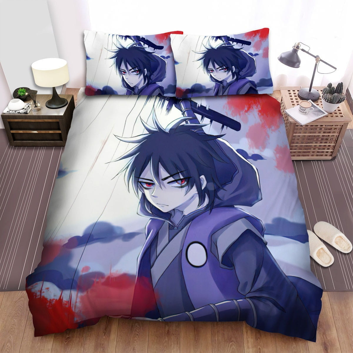 Scissor Seven Illustration Bedding Set Duvet Cover Gift For Christmas Birthday Thanksgiving