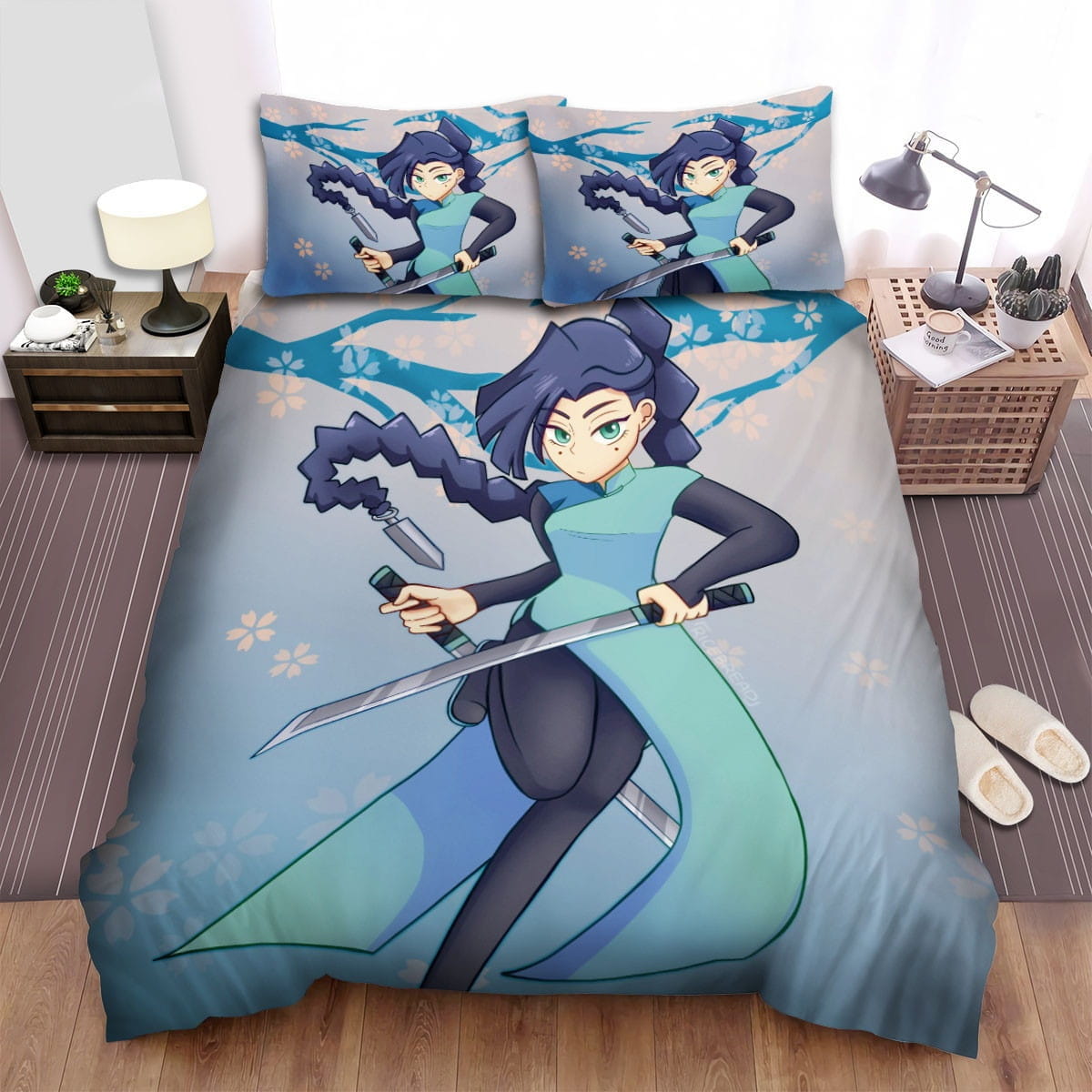 Scissor Seven Thirteen Bedding Sets Duvet Cover Flatsheet Gift For Christmas Thanksgiving Halloween