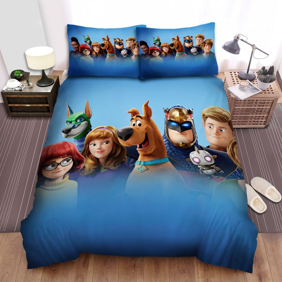 Scoob! Movie Art 2 Bedding Sets Duvet Cover Flatsheet Gift For Wife Husband Besties
