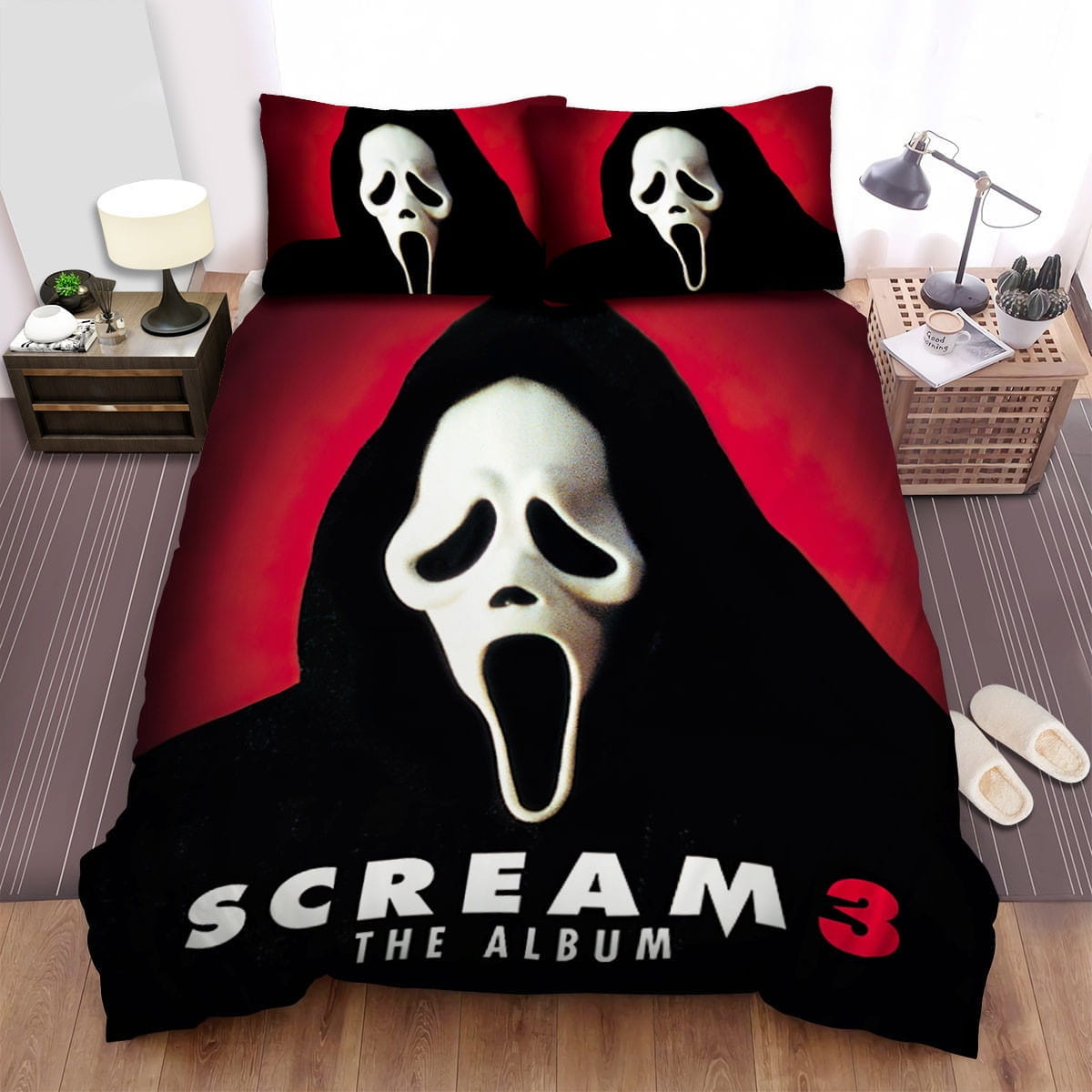 Scream 3 The Album Decorative Bedding Sets with Duvet Cover Flatsheet Pillowcases