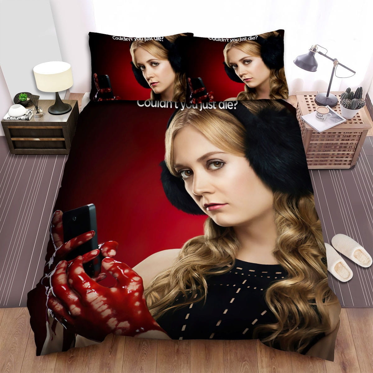Scream Queens Call Bedding Sets Duvet Cover Flatsheet Pillowcases Perfect Gift For Fans