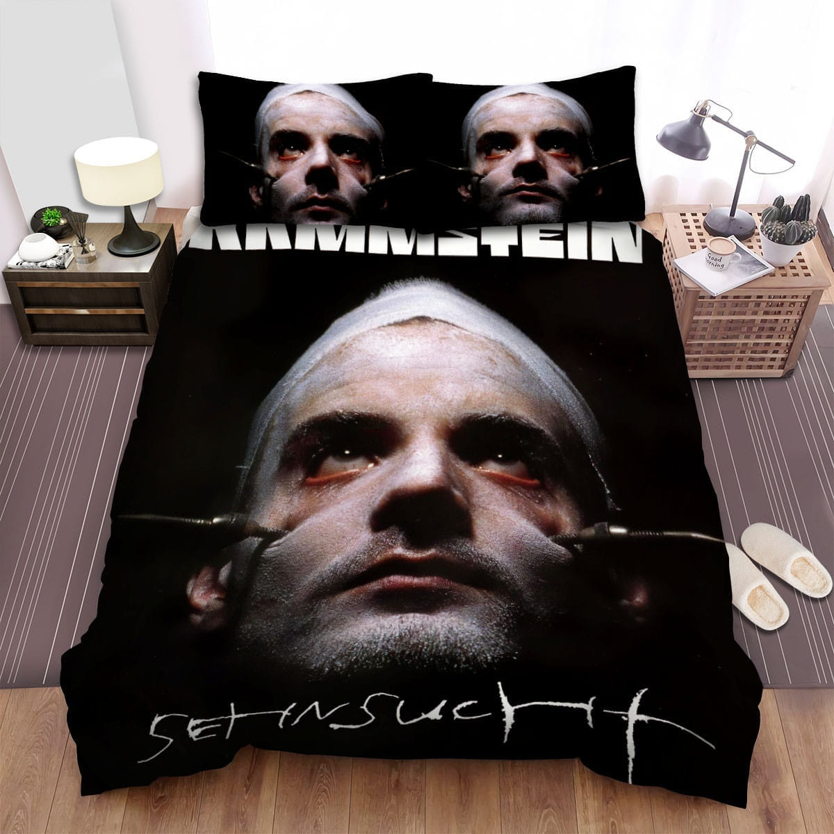 Sehnsucht 2 Rammstein Bedding Sets Duvet Cover Flatsheet Pillowcases Perfect Gift For Fans