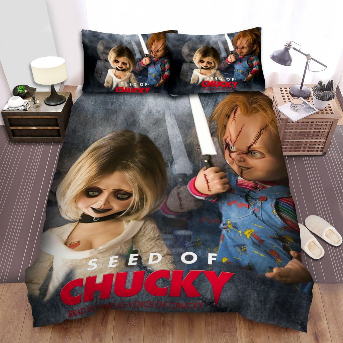 Seed Of Chucky Danger Bedding Sets Duvet Cover Flatsheet Pillowcases For Every Bedroom