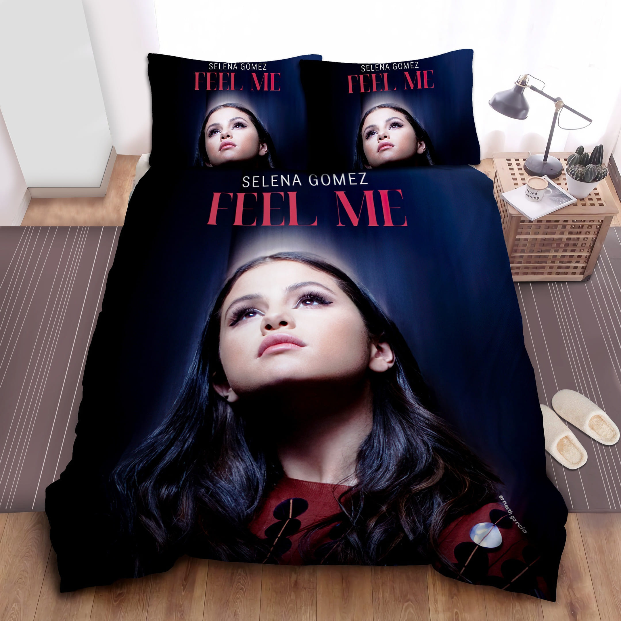 Selena Gomez Feel Me Bedding Sets Duvet Cover Flatsheet Gift For Wife Husband Besties