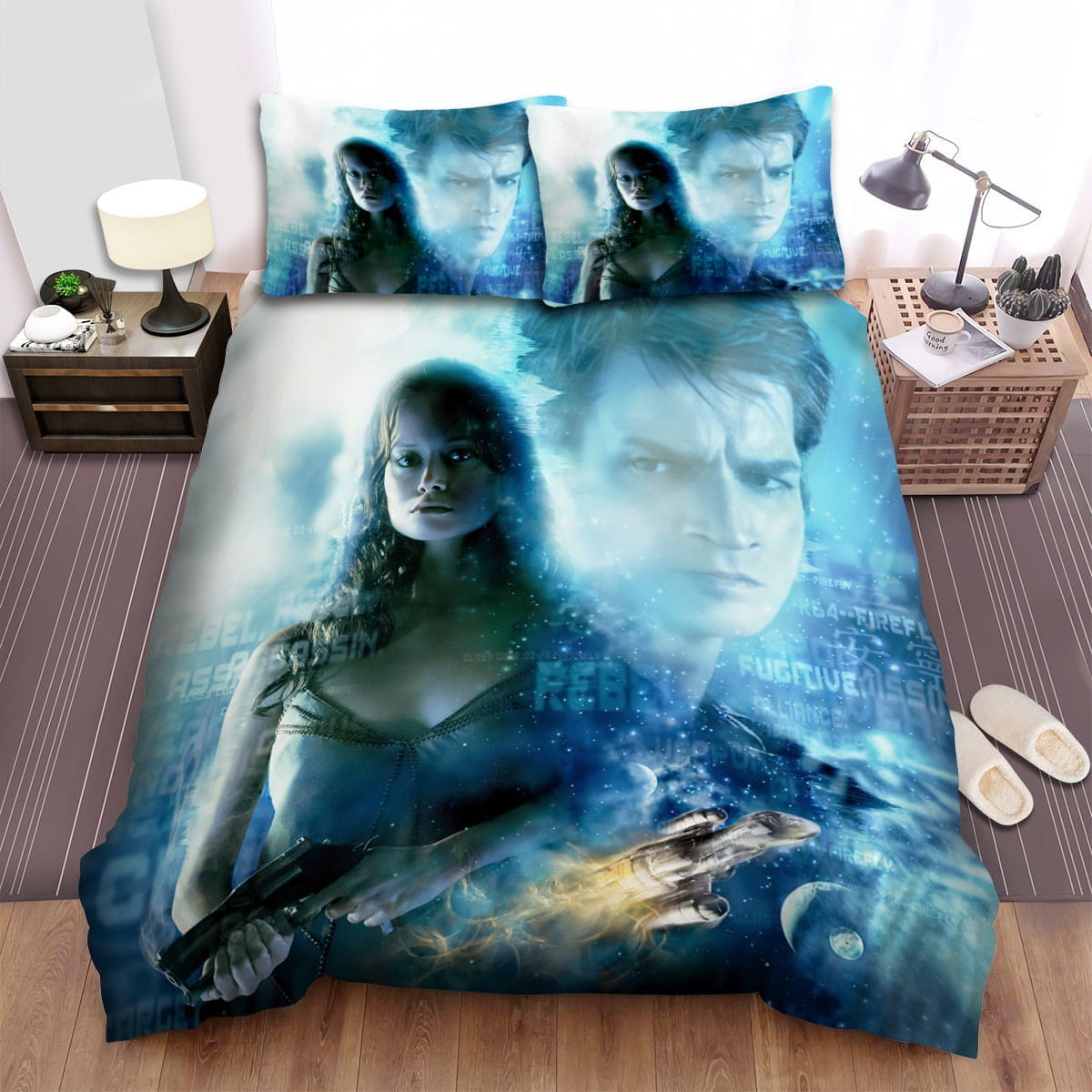 Serenity Movie Poster 3 Bedding Set Duvet Cover Gift For Christmas Birthday Thanksgiving