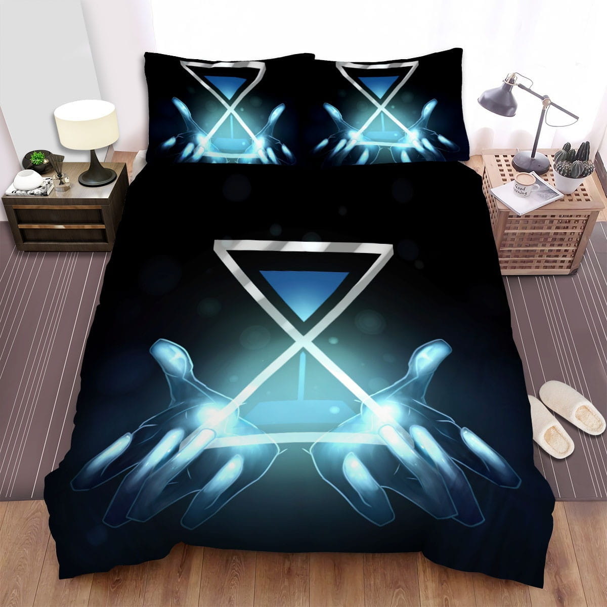 Set It Off Logo Bedding Sets Duvet Cover Flatsheet Gift For Christmas Thanksgiving Halloween