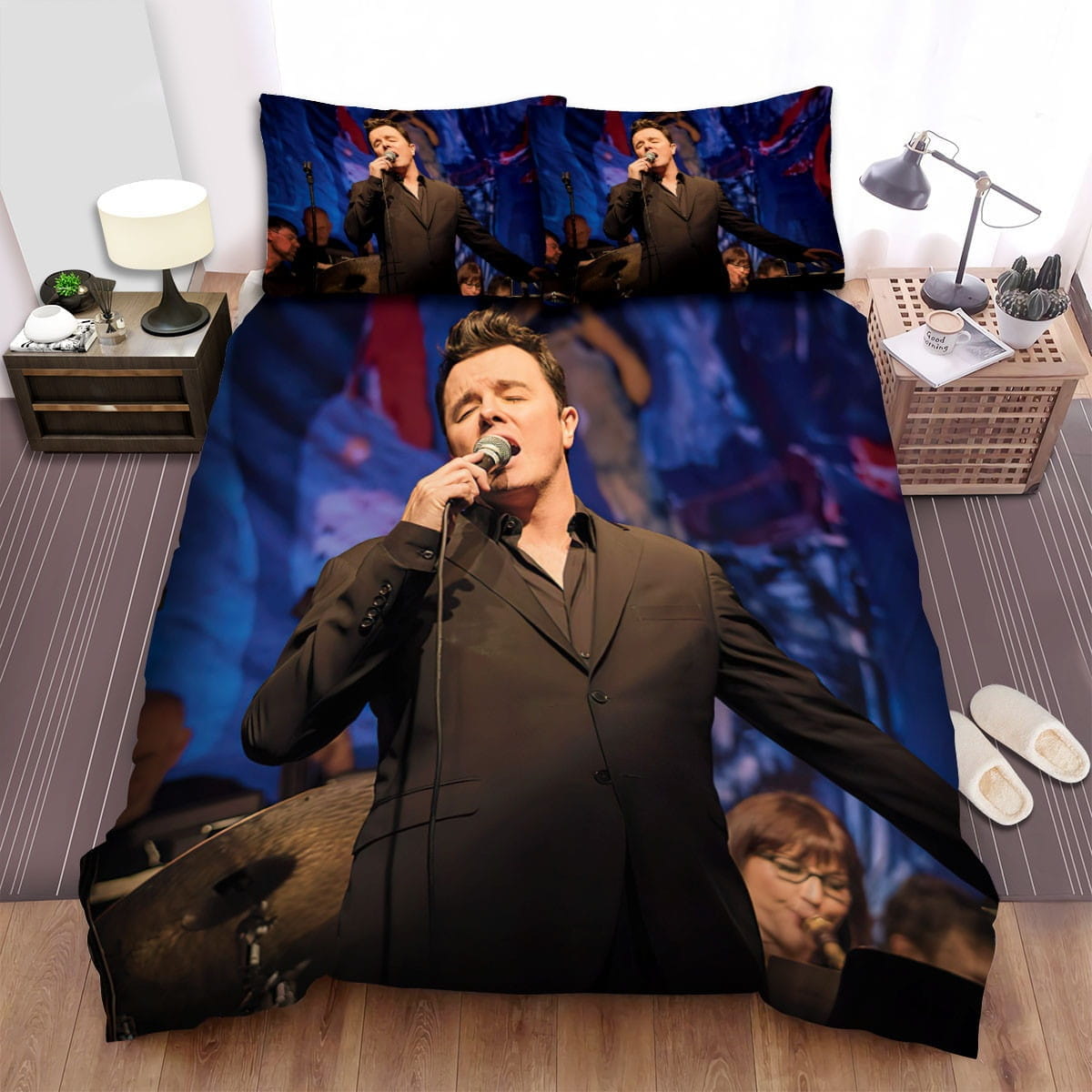 Seth Macfarlane Singing Bedding Sets Duvet Cover Flatsheet Gift For Wife Husband Besties