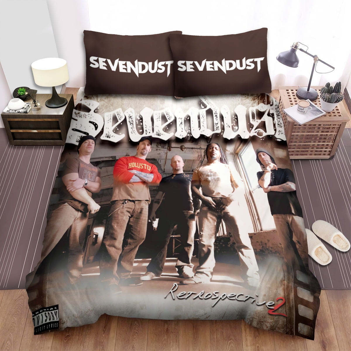 Sevendust Retrospective Bedding Sets Duvet Cover Flatsheet Pillowcases Perfect Gift For Fans