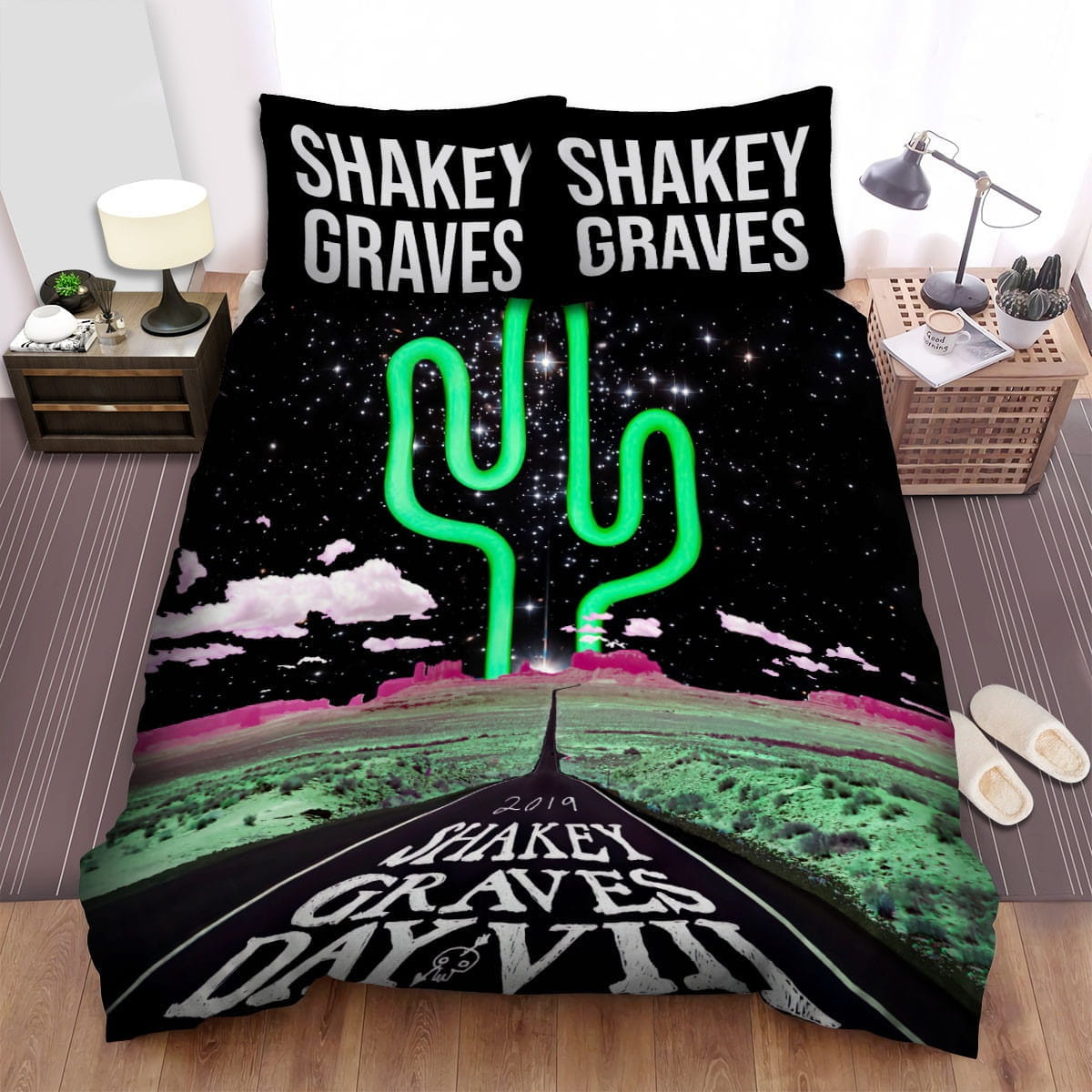 Shakey Graves Day VIIi Bedding Sets Duvet Cover Flatsheet Pillowcases Perfect Gift For Fans