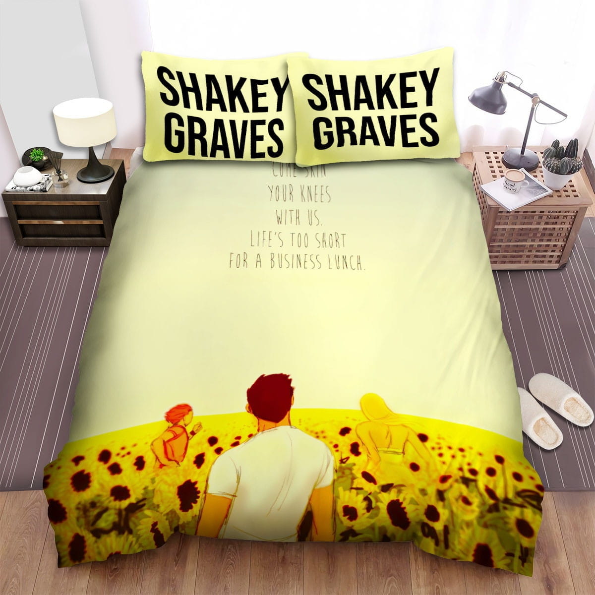 Shakey Graves Wilde Life Decorative Bedding Sets with Duvet Cover Flatsheet Pillowcases