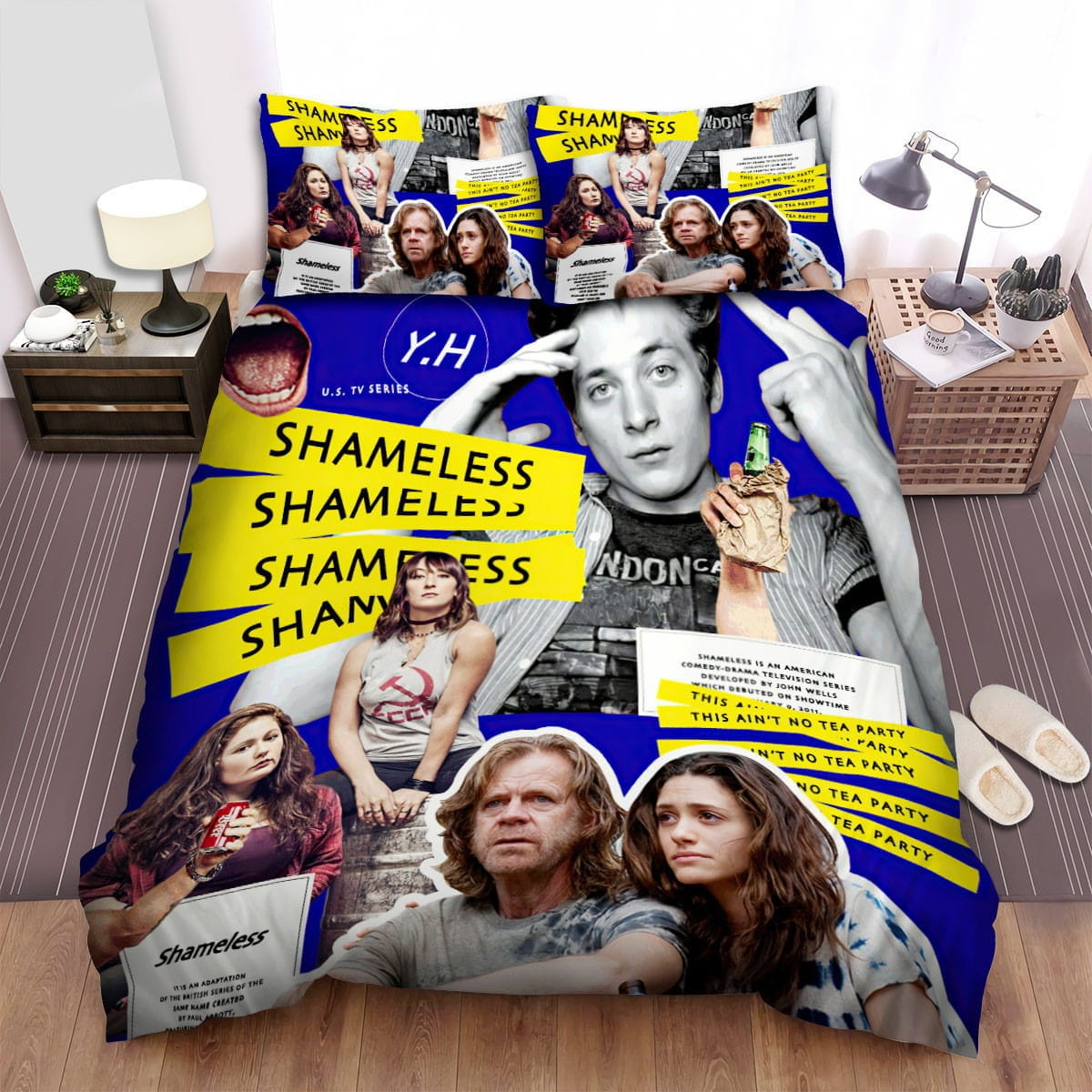 Shameless Movie Poster 2 Bedding Sets Duvet Cover Flatsheet Pillowcases Perfect Gift For Fans