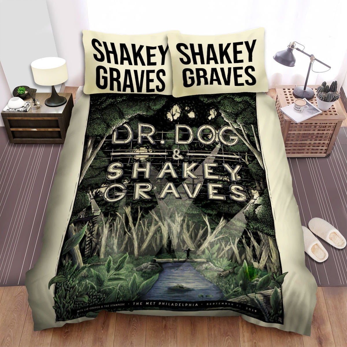Shakey Graves DrDog Bedding Sets Duvet Cover Flatsheet Gift For Christmas Thanksgiving Halloween