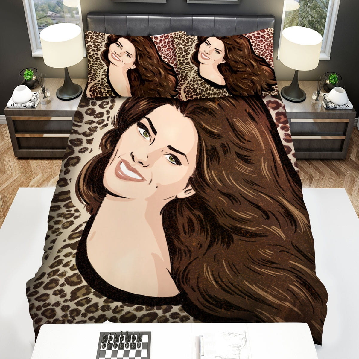 Shania Twain Bedding Sets Duvet Cover Flatsheet Gift For Christmas Thanksgiving Halloween