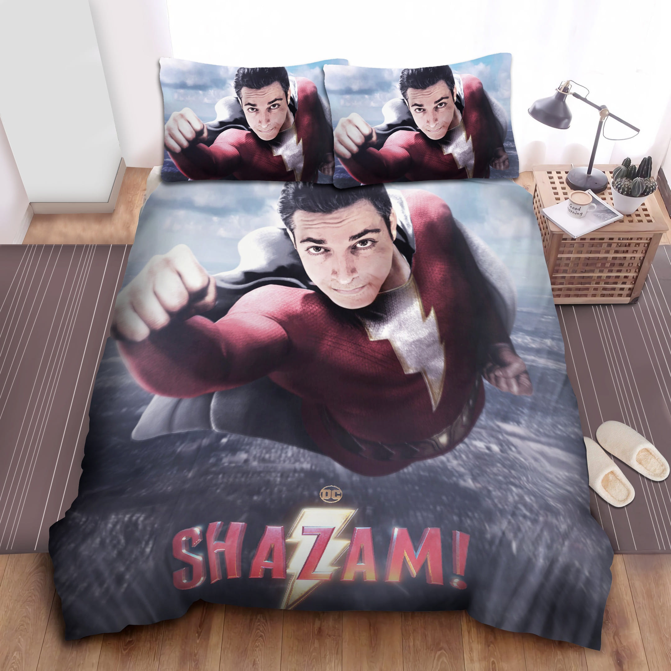 Shazam Bedding Sets Duvet Cover Flatsheet Pillowcase