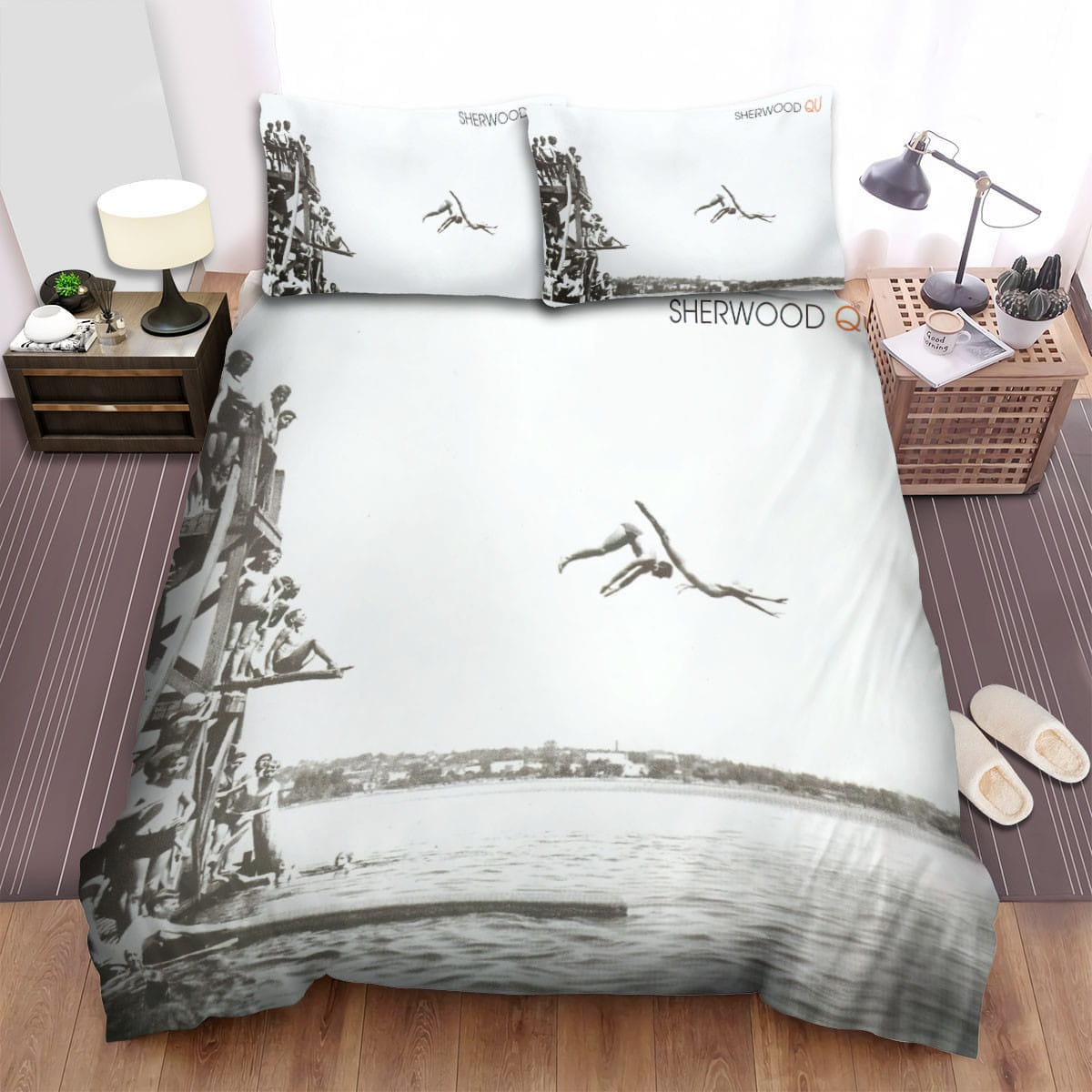 Sherwood Qu Album Music Bedding Sets Duvet Cover Flatsheet Gift For Wife Husband Besties