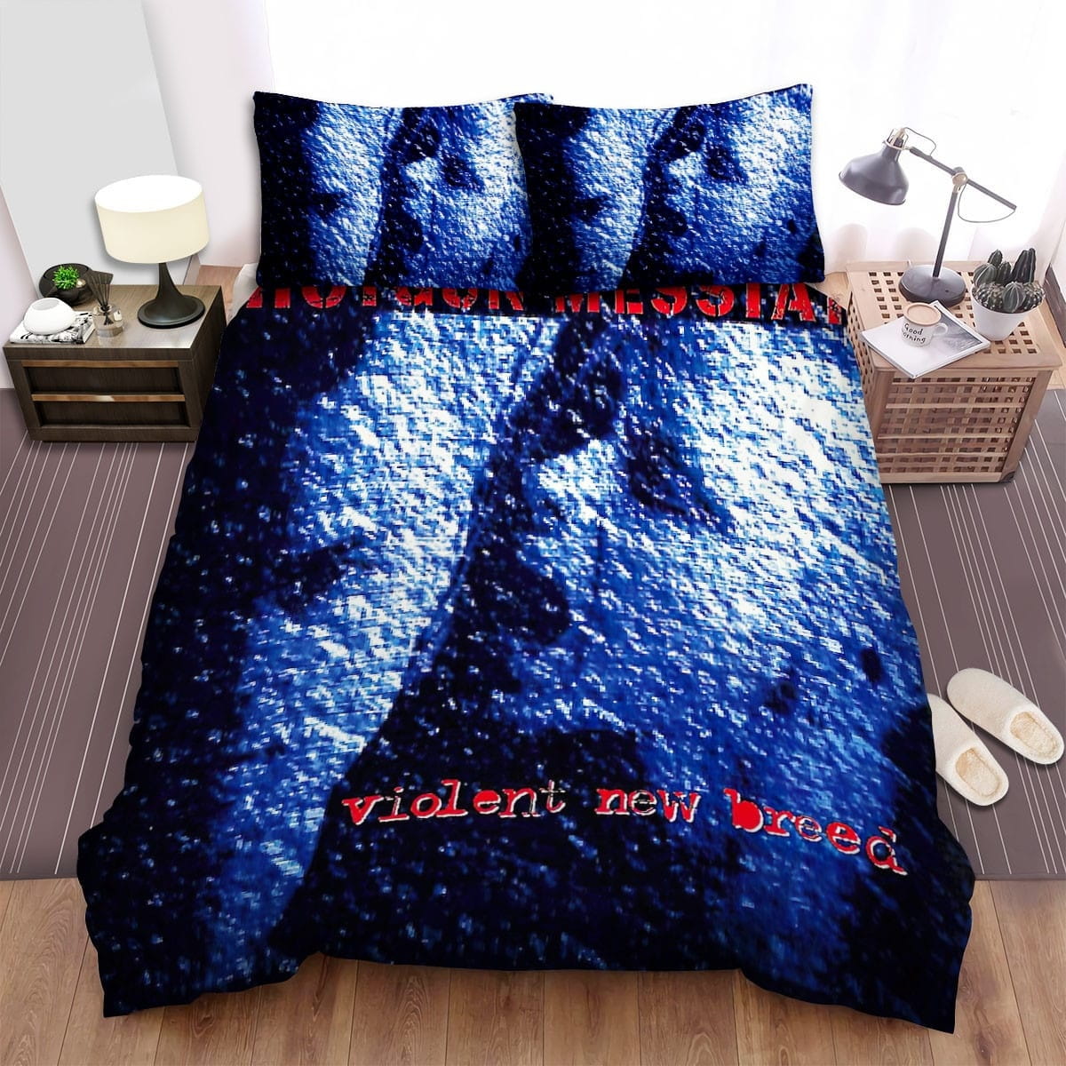 Shotgun Messiah Band Bedding Sets Duvet Cover Flatsheet Pillowcases Perfect Gift For Fans