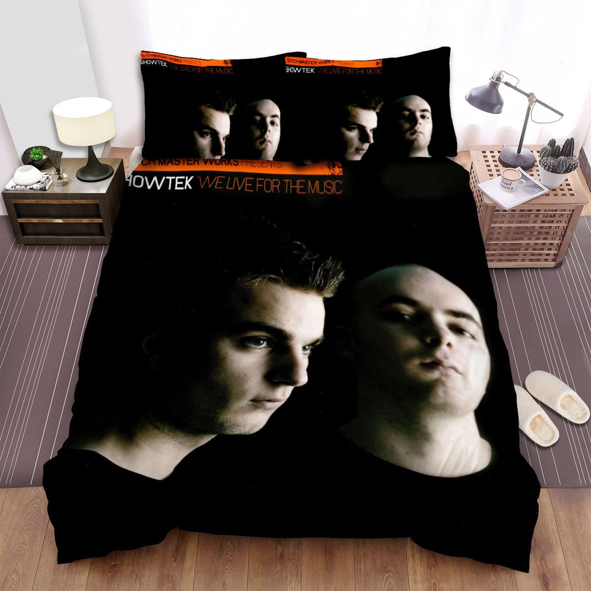 Showtek Band Showtek Bedding Sets Duvet Cover Flatsheet Gift For Christmas Thanksgiving Halloween