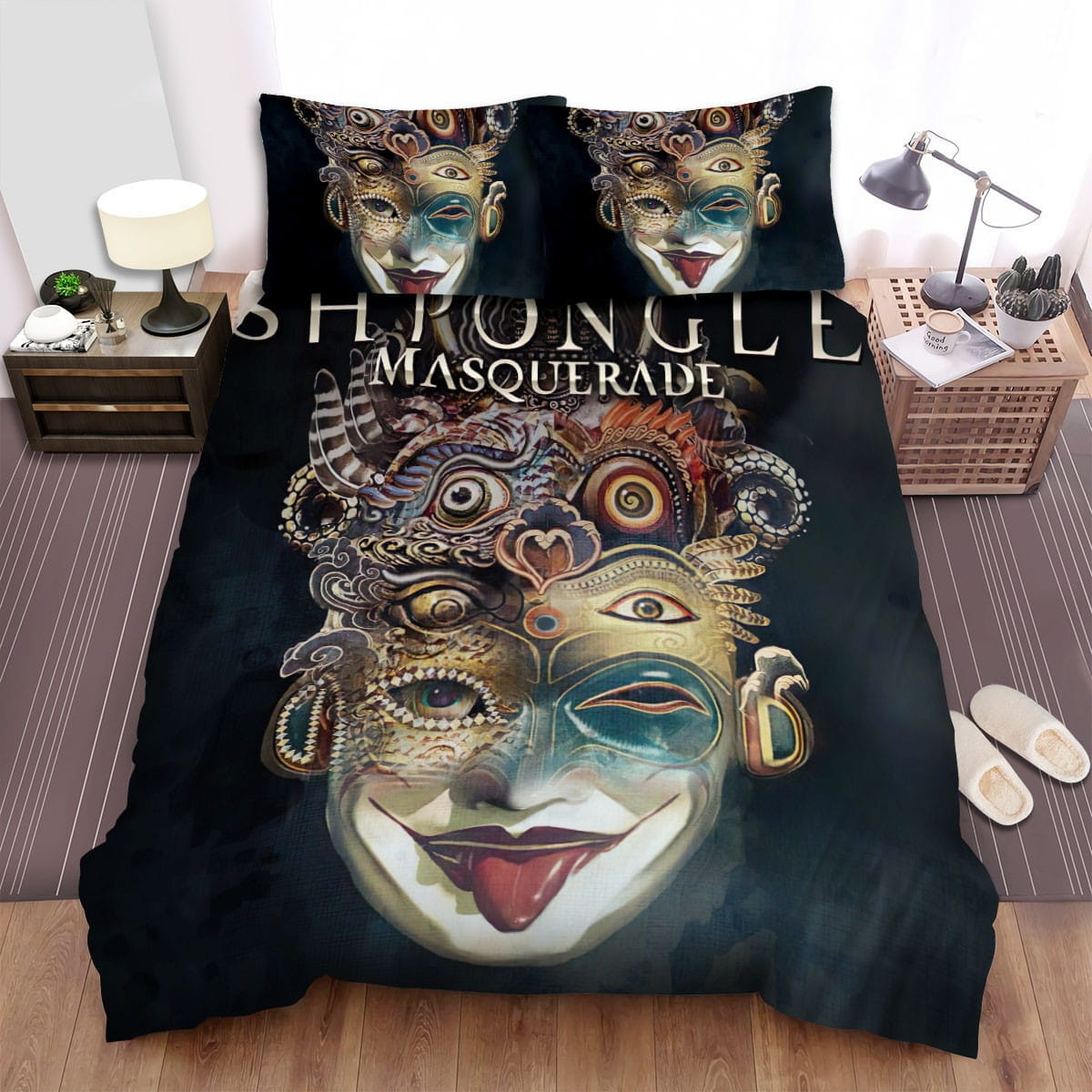 Shpongle Masquerade Bedding Sets Duvet Cover Flatsheet Pillowcases For Every Bedroom