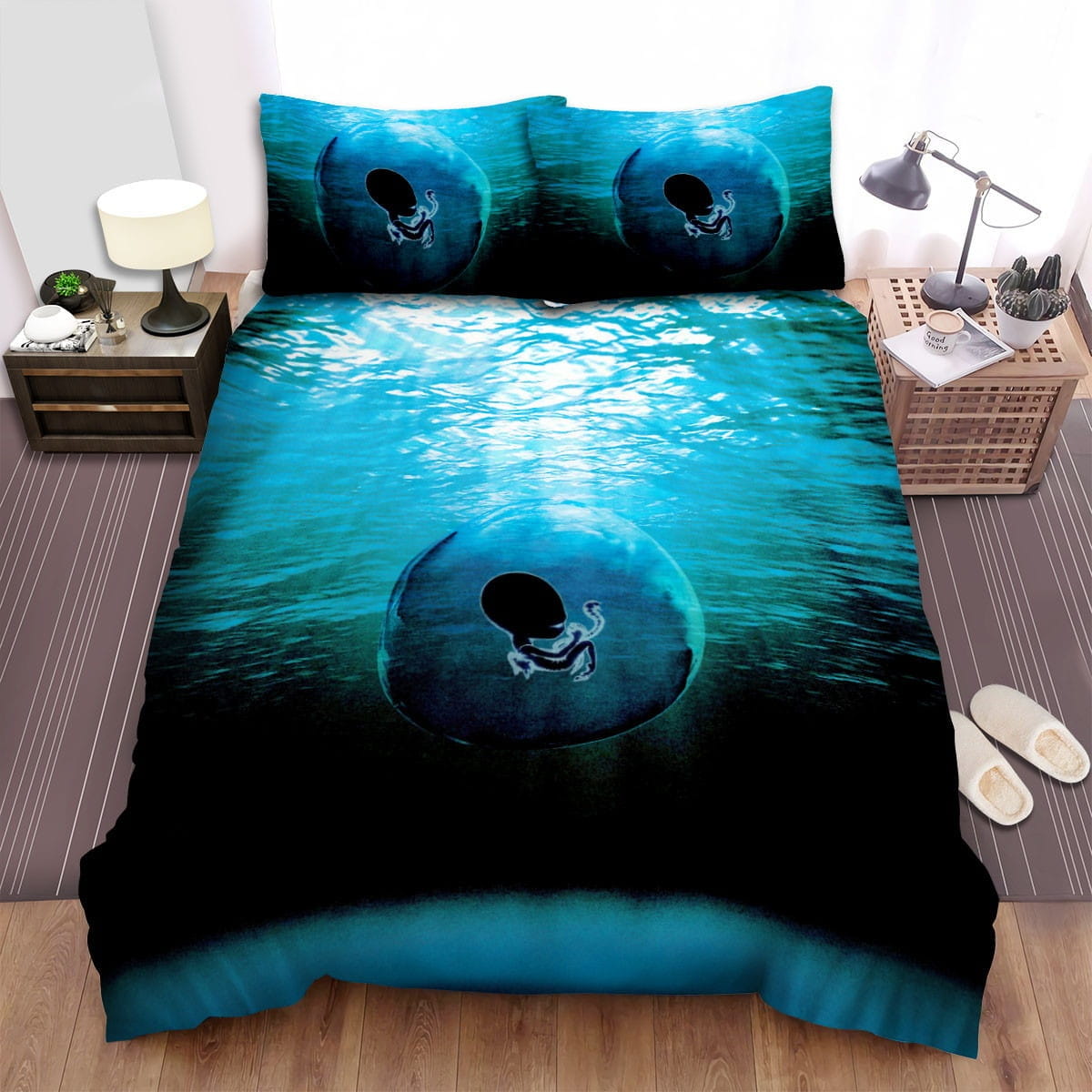 Sigur R-s Band Ocean Decorative Bedding Sets with Duvet Cover Flatsheet Pillowcases