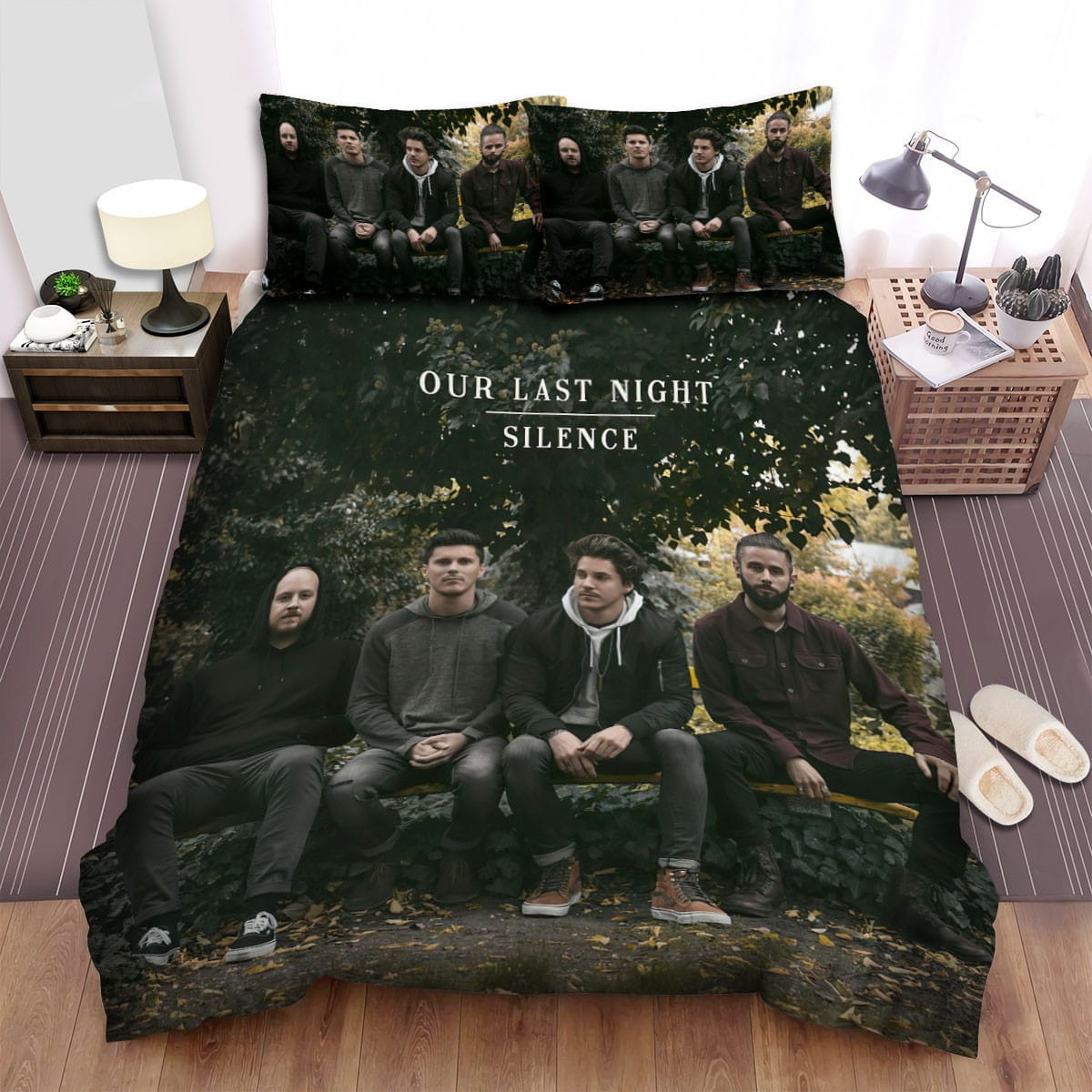 Silence Our Last Night Bedding Sets Duvet Cover Flatsheet Gift For Christmas Thanksgiving Halloween