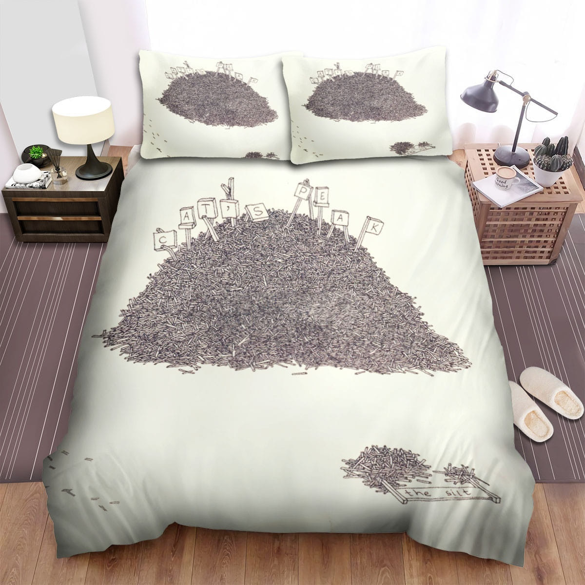 Silt Cats Peak Bedding Sets Duvet Cover Flatsheet Pillowcases Perfect Gift For Fans
