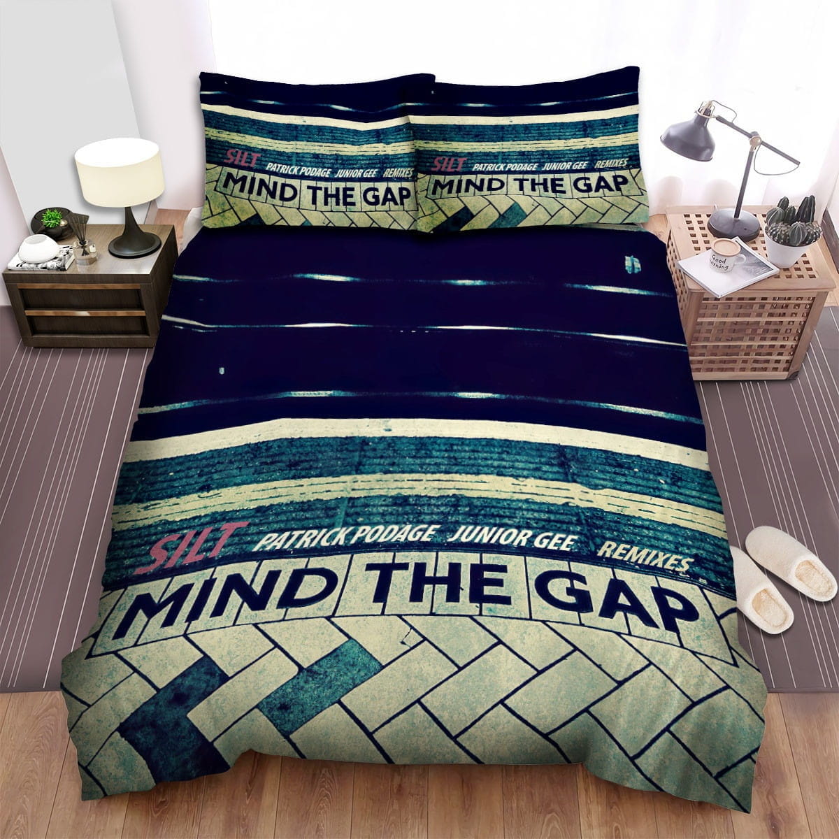 Silt Mind The Gap Decorative Bedding Sets with Duvet Cover Flatsheet Pillowcases