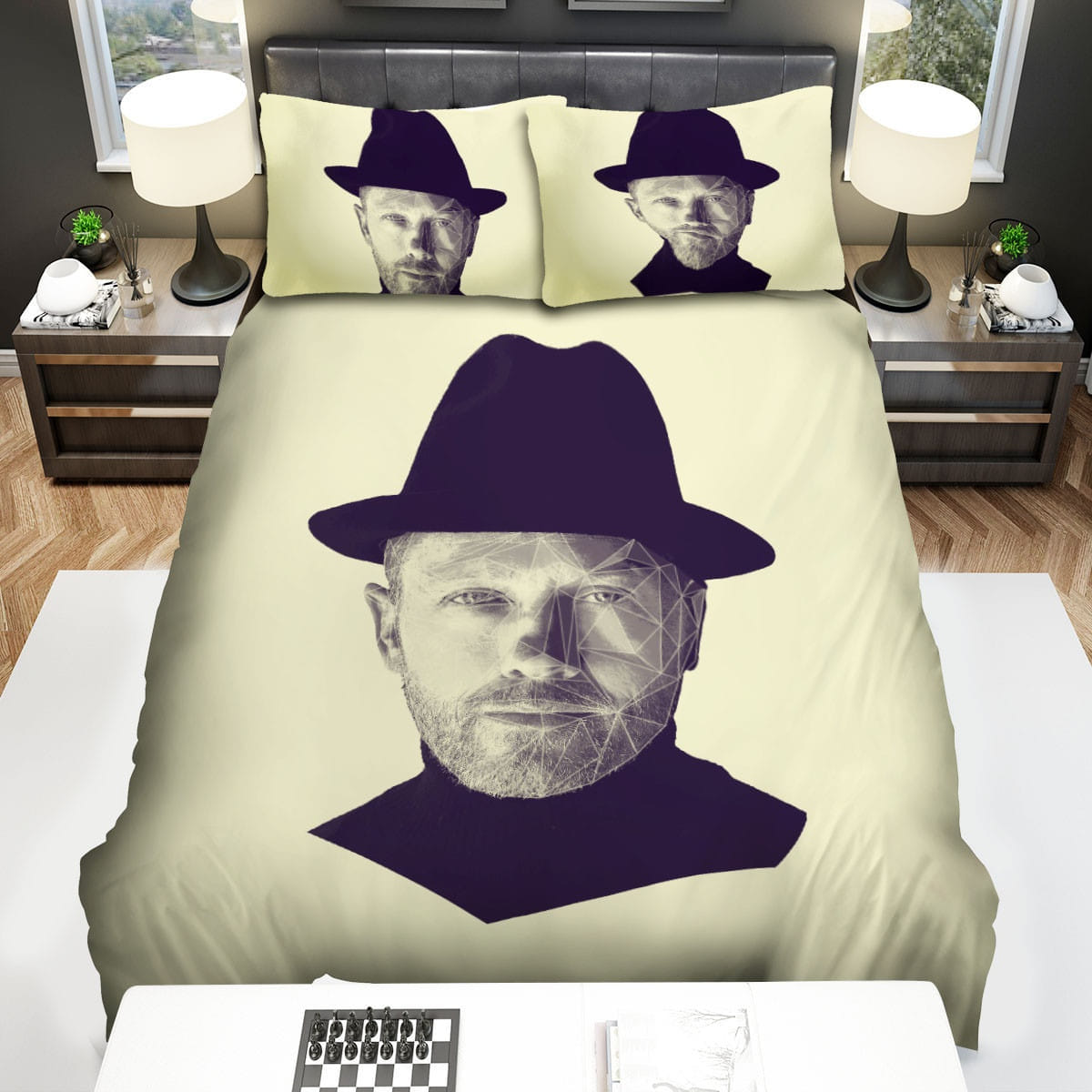 Singer Tobymac Art Portrait Bedding Sets Duvet Cover Flatsheet Pillowcase