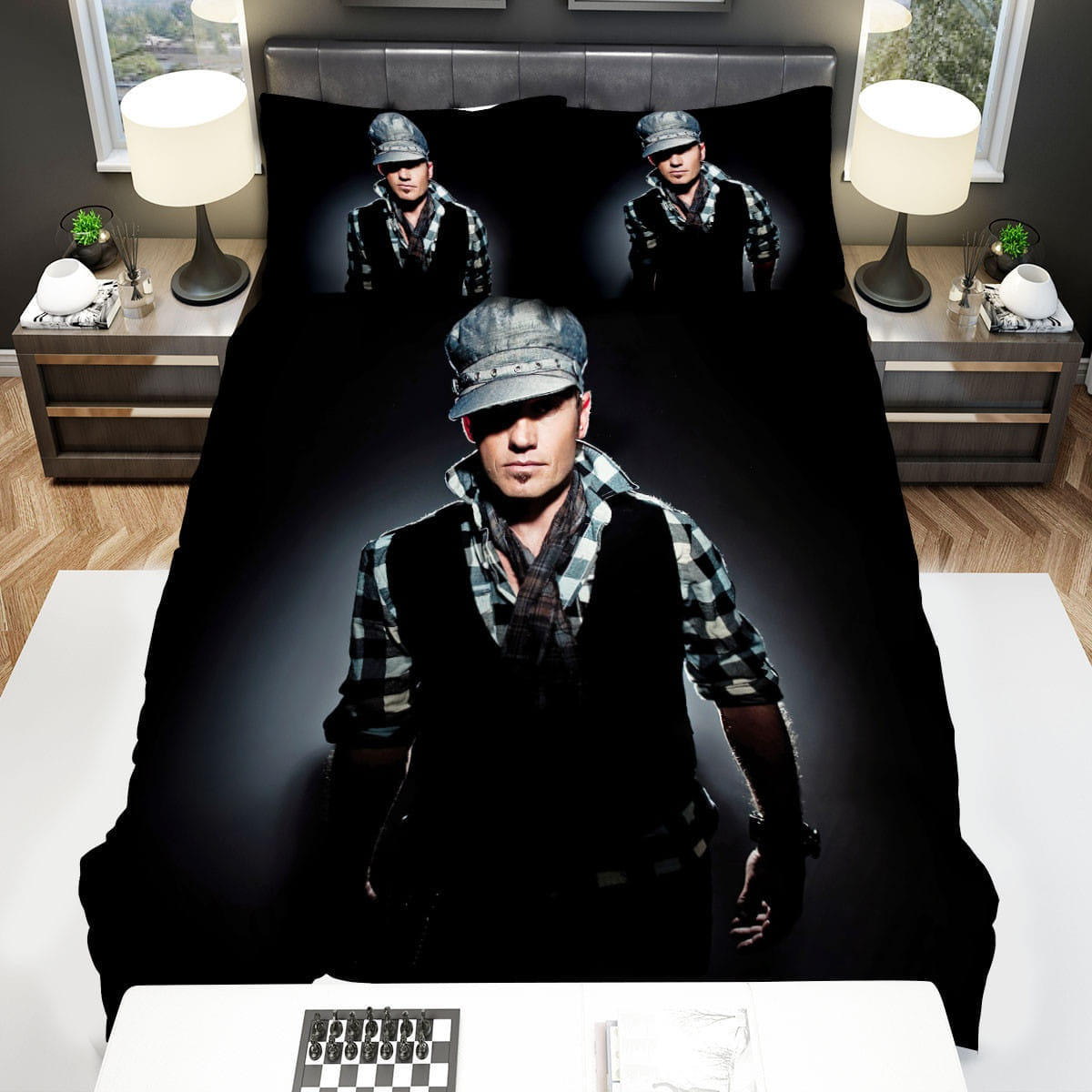 Singer Tobymac In The Light Bedding Sets Duvet Cover Flatsheet Gift For Wife Husband Besties