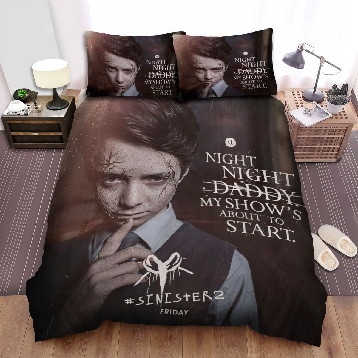 Sinister 2 Devil Bedding Set Duvet Cover Gift For Christmas Birthday Thanksgiving