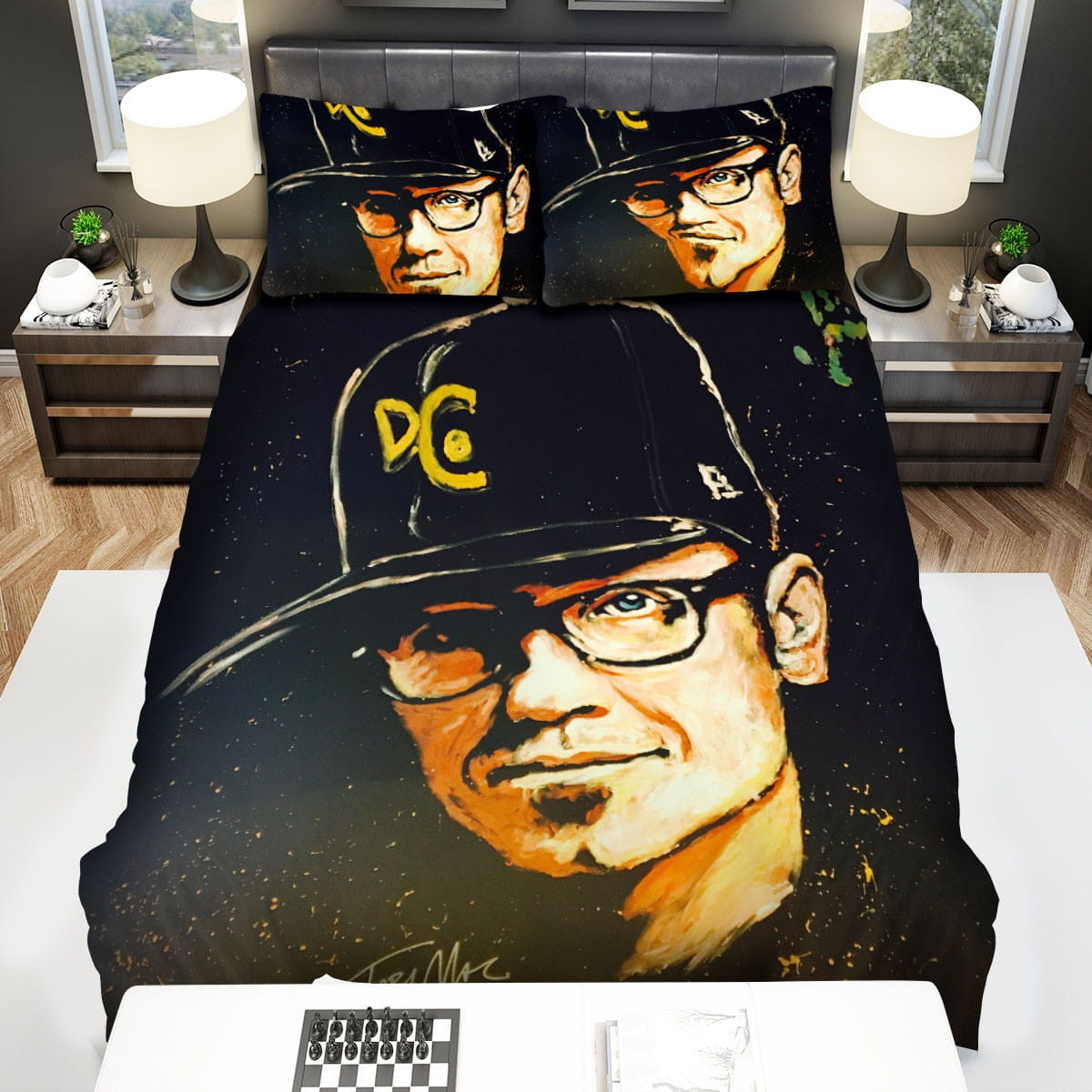 Singer Tobymac Fan Art Bedding Sets Duvet Cover Flatsheet Gift For Wife Husband Besties