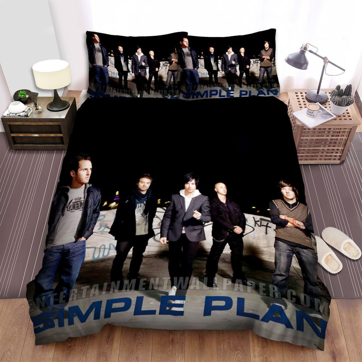 Simple Plan Wallpaper 1 Bedding Sets Duvet Cover Flatsheet Pillowcases For Every Bedroom
