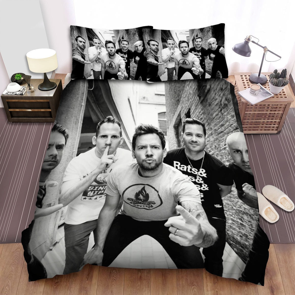 Simple Plan Photo 6 Bedding Set Duvet Cover Gift For Christmas Birthday Thanksgiving