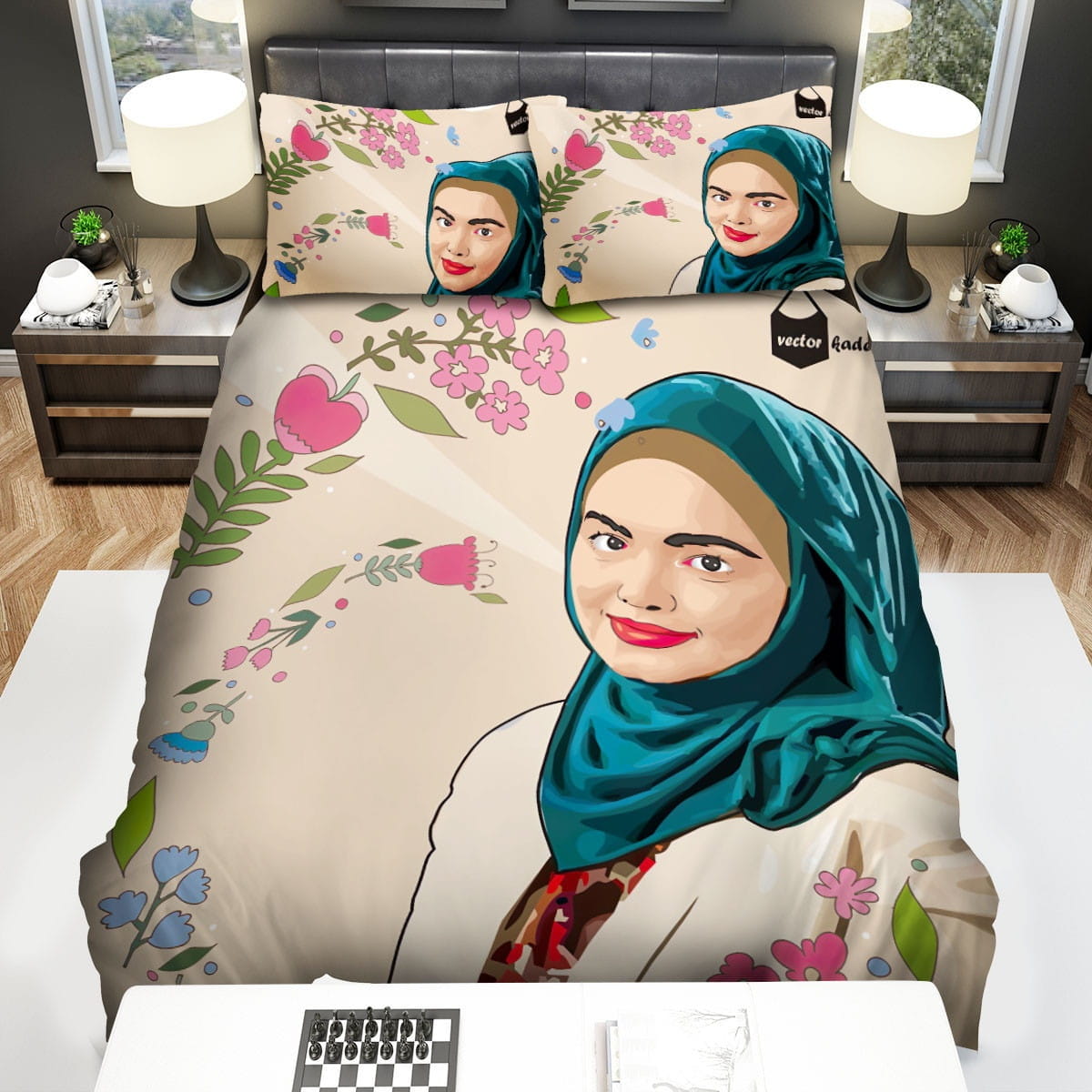 Siti Nurhaliza Bedding Sets Duvet Cover Flatsheet Gift For Christmas Thanksgiving Halloween