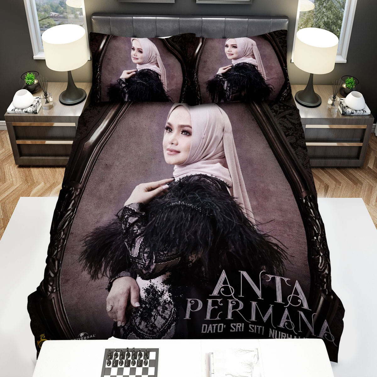 Siti Nurhaliza Anta Permana Decorative Bedding Sets with Duvet Cover Flatsheet Pillowcases