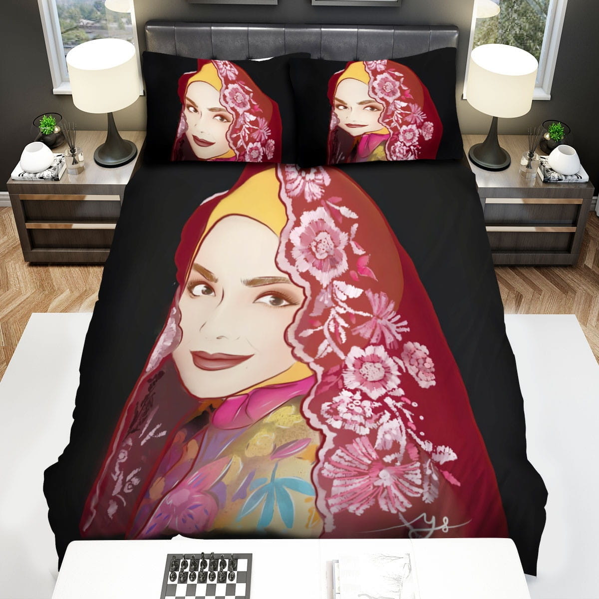 Siti Nurhaliza Bedding Set Duvet Cover Gift For Christmas Birthday Thanksgiving
