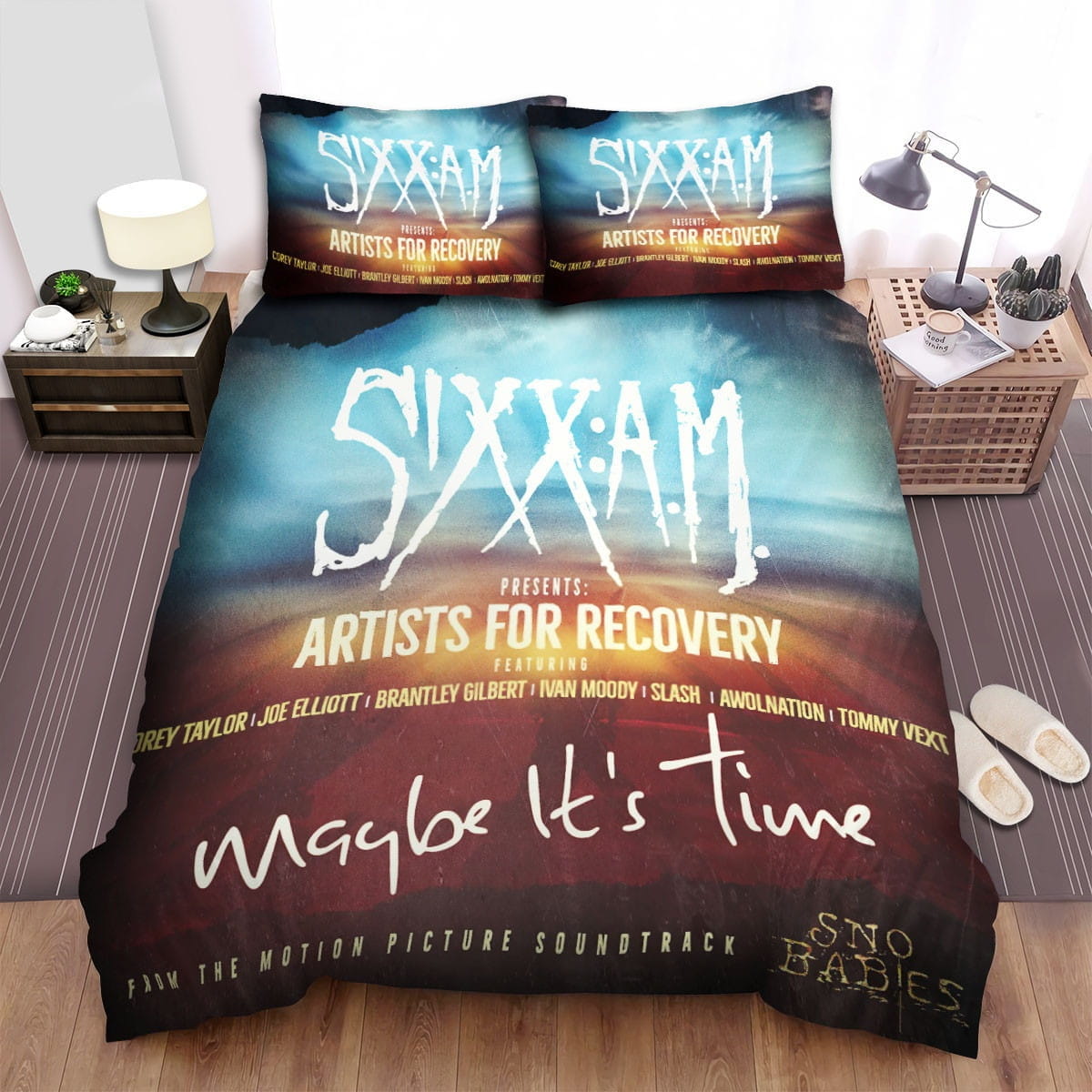 SixxAM Presents Decorative Bedding Sets with Duvet Cover Flatsheet Pillowcases