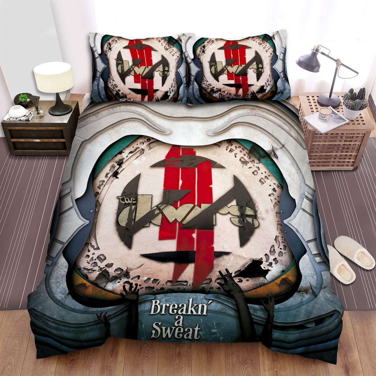Skrillex Breakn A Sweat Bedding Sets Duvet Cover Flatsheet Pillowcases For Every Bedroom