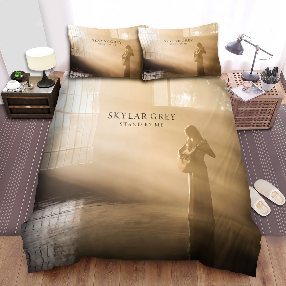 Skylar Grey Shine Bedding Sets Duvet Cover Flatsheet Pillowcases For Every Bedroom