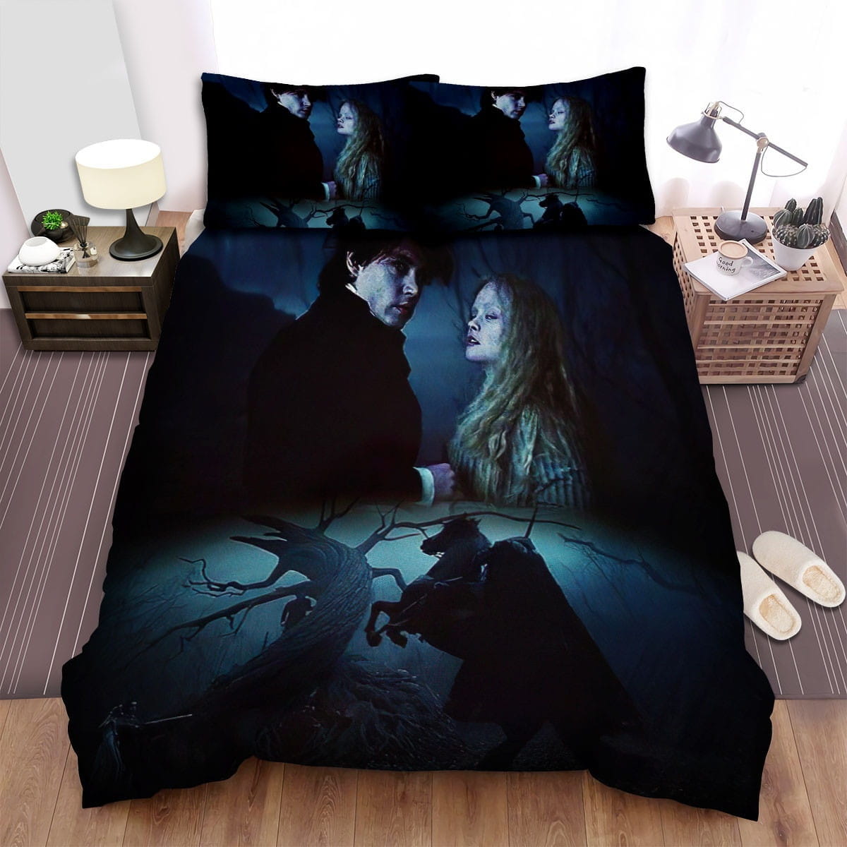 Sleepy Hollow Darkness Bedding Sets Duvet Cover Flatsheet Pillowcase