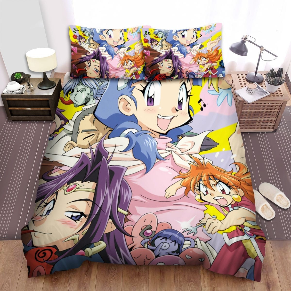 Slayers Anime Japan Bedding Sets Duvet Cover Flatsheet Gift For Christmas Thanksgiving Halloween