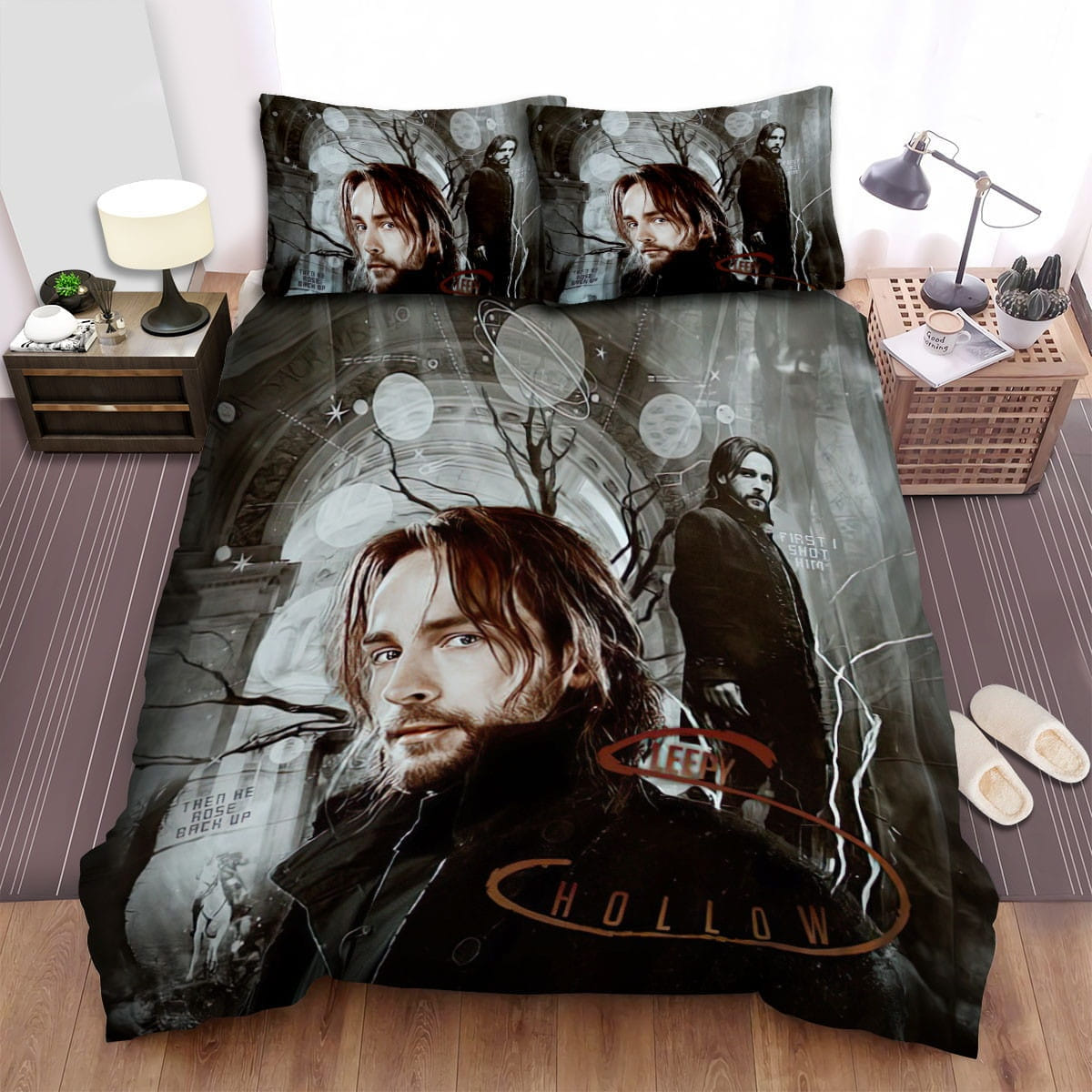 Sleepy Hollow Lead Actor Bedding Sets Duvet Cover Flatsheet Gift For Christmas Thanksgiving Halloween