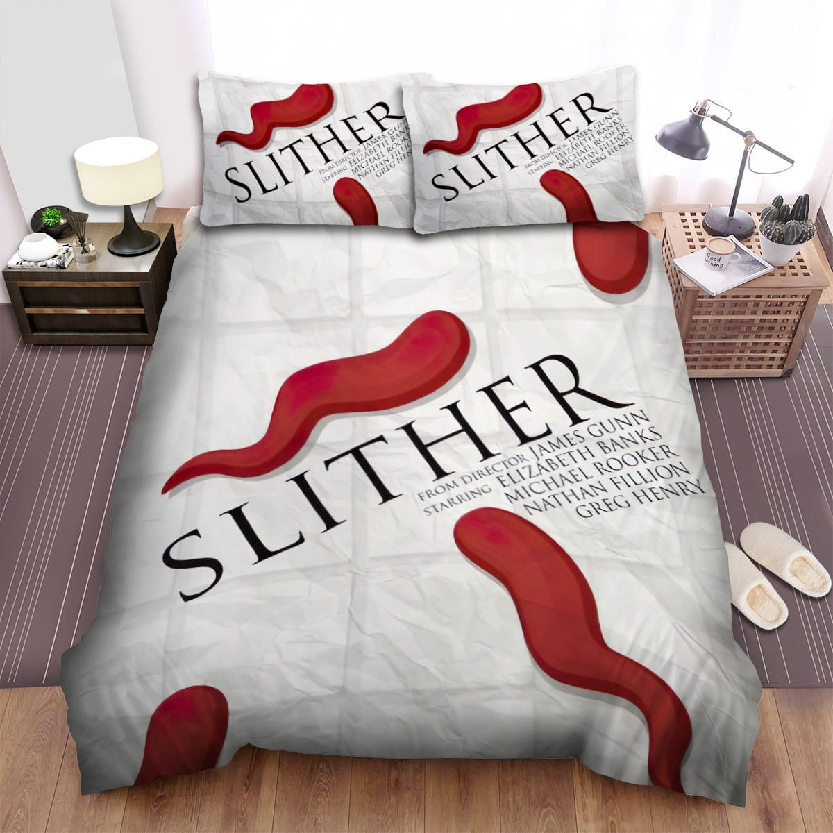 Slither Fanart Bedding Sets Duvet Cover Flatsheet Pillowcases Perfect Gift For Fans