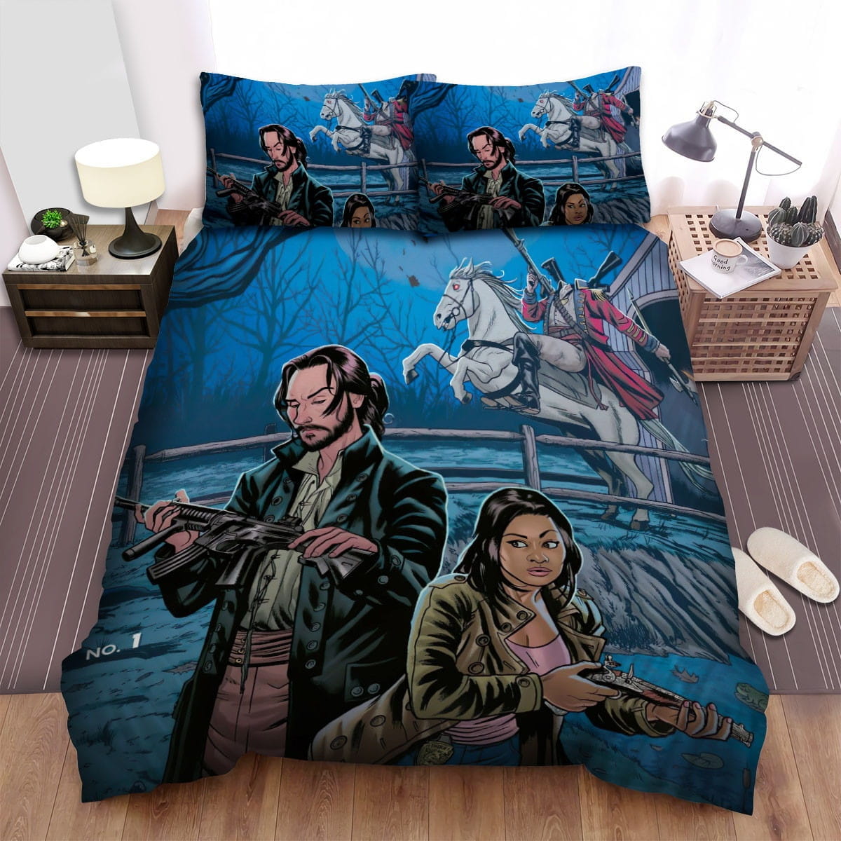 Sleepy Hollow Origins Bedding Set Duvet Cover Gift For Christmas Birthday Thanksgiving
